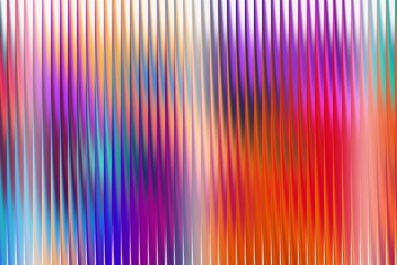 Abstract vertical lines with vibrant rainbow gradient colors