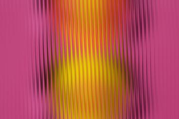 Abstract wavy vertical lines in pink, yellow, and orange hues