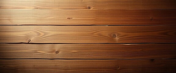 Fototapeta premium Rustic, weathered wood panel background; rich brown tones, deep grain, wood background, wood texture background