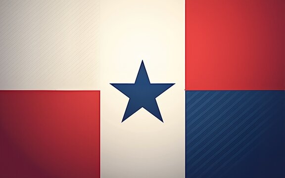 VECTORS. Banner for Panama Patriotic Month, Independence day and civil holidays. November, national symbols, flag, elegant, formal, lineal. High quality