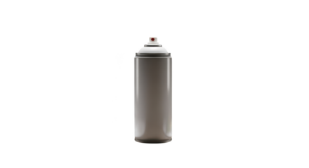 Spray paint can isolated on transparent background, a versatile tool for artists