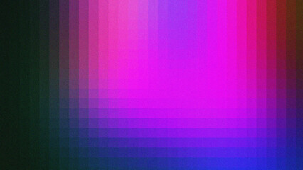 Abstract Grainy Pixelated Gradient Background with Vibrant Aurora Borealis and Retro Noise Texture