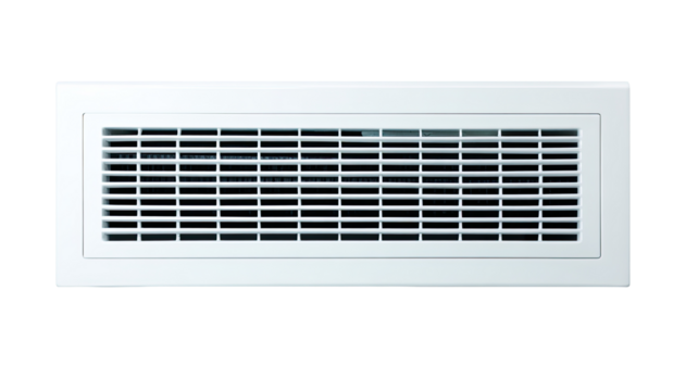White floor register vent airflow home installation