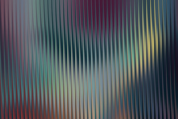 Abstract textured background with vertical wavy lines and iridescent colors