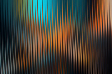 Abstract background with vertical lines and bluegreen hues