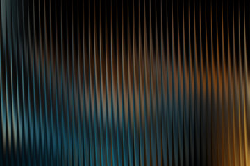 Abstract background with vertical wavy lines and warm and cool color gradients