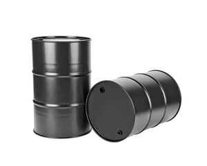 Black oil barrels for storage and transportation of fuel