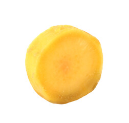 slices of sweet potatos ,Piece of Boiled potato on transparent png