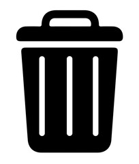 trash bin icon