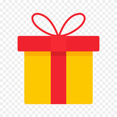 gift box color flat icon
