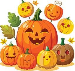 halloween pumpkin and pumpkins