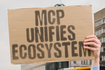 “MCP Unifies Ecosystem” Open-source MCP libraries and servers span tools like GitHub, Slack, and databases. OPEN-SOURCE. ECOSYSTEM. GITHUB. SLACK. DATABASE. INTEROP. COMMUNITY. © AndriiKoval