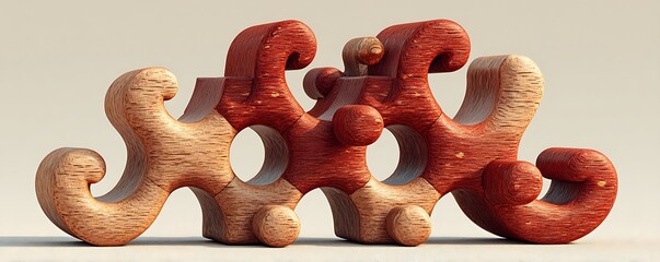 Wooden wine rack emoji icon in red-brown tones and artistic shadows