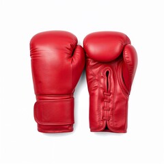 Boxing gloves isolated on white background