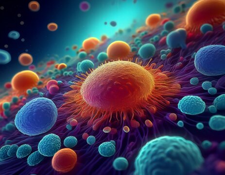 macrophages and polymorphonuclear leukocytes