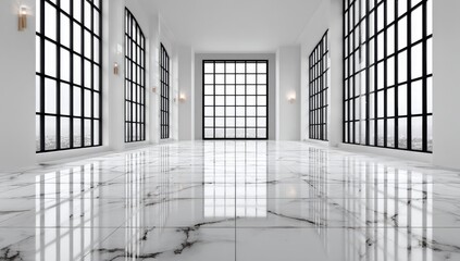 Modern, spacious interior