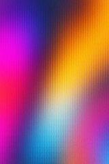 Gradient glass strip illustration of vibrant abstract gradient background with vertical lines and a blend of purple, pink, blue, and orange colors background