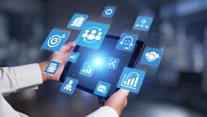 CRM platforms improve customer relationships through data analysis, CRM communication tools, and automation. CRM systems support customer management, tracking, and CRM relationship success. Spire