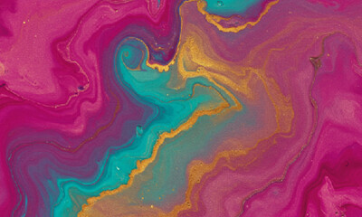 Vibrant Iridescent Watercolor Swirl Texture