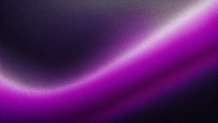 Purple Abstract Gradient Shape on Black Backdrop with Grainy Noise Texture Background for Modern Banner, Poster, and Digital Design