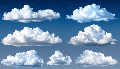 Clouds against a night sky