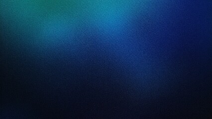 Navy Blue Grainy Texture Background with Noisy Color Gradient Effect for Modern Abstract Banner, Poster, and Digital Backdrop Design
