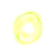 A mesmerizing orbital glow of radiant energy emanating outward signifying new beginnings and cosmic power set against a