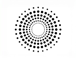 Circle Design Element Abstract Geometric Shapes Background Modern Pattern Art
