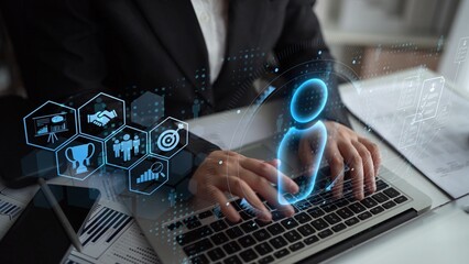 Digital recruitment and online hiring, virtual headhunting, smart recruitment platforms, talent acquisition solutions, and digital HR tools for modern workforce management. Muxer