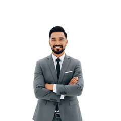 portrait of a handsome businessman