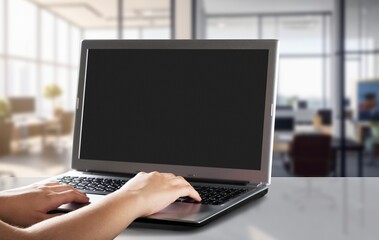 specialist programmer work on at laptop in office