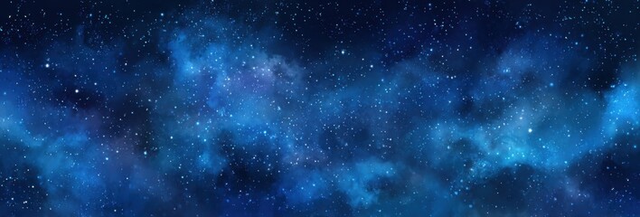 Fototapeta premium Deep space nebula with scattered stars (4)
