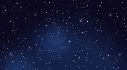 Fototapeta premium Night sky, full of stars