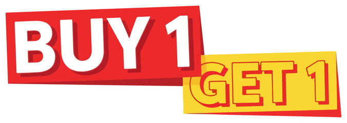 Buy One Get One Free Promotion Offer.