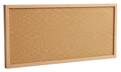 Cork Board with Wooden Frame | Office Bulletin Board for Announcements, Notes and Reminders