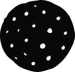 Abstract geometric pattern featuring intersecting lines and circles in bold red and white transparent background