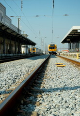 Bahnhof in Entroncamento, Portugal