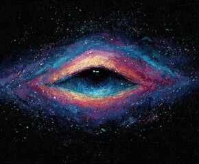 Cosmic Eye Nebula Painting
