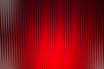 Abstract background with vertical ribbed texture illuminated by a deep, intense red light, creating a dramatic and passionate visual effect
