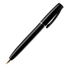 Pen isolated on a transparent background.