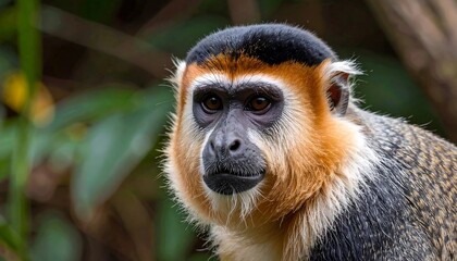 Obraz premium Close-up monkey portrait (1)