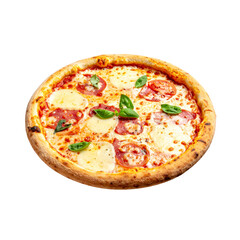 pizza isolated on  cut-out  transparent background png 