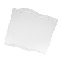 Tattered Edge Paper Texture Scrapbook Element Graphic Resource Grunge Design White Isolated on transparent background