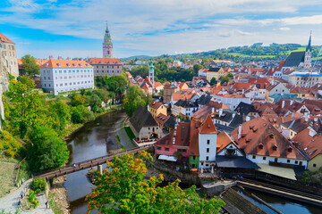 Naklejka premium Ceski Krumlov