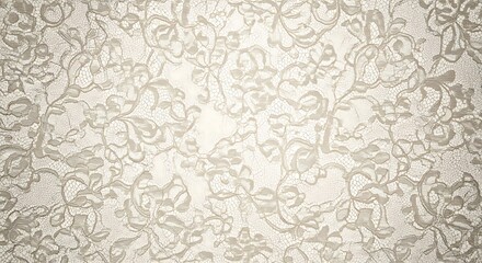 Elegant Floral Lace Fabric Texture.