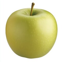 Fresh Green Apple Isolated on White Background for Healthy Eating