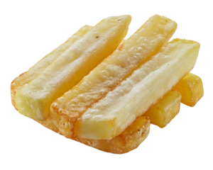 French Fries, Potato Fry isolated on white background, full depth of
