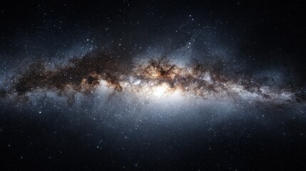 Fototapeta premium universal milky way galaxy no logos no brands ar 169