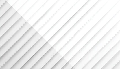 Fototapeta premium Abstract diagonal lines in shades of white and light gray, creating a geometric pattern
