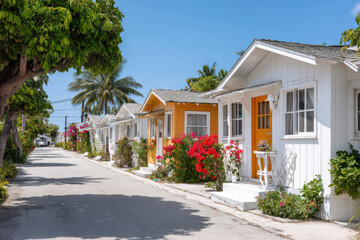 capture essence of hawaiian vibe featuring street lined with charming local homes